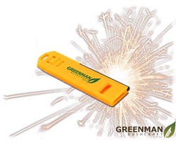 Greenman Bushcraft Fire Whistle Survival Tool