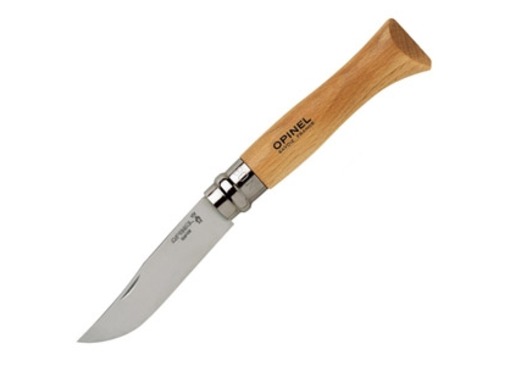 Opinel No 8 Lock Knife - Stainless Steel