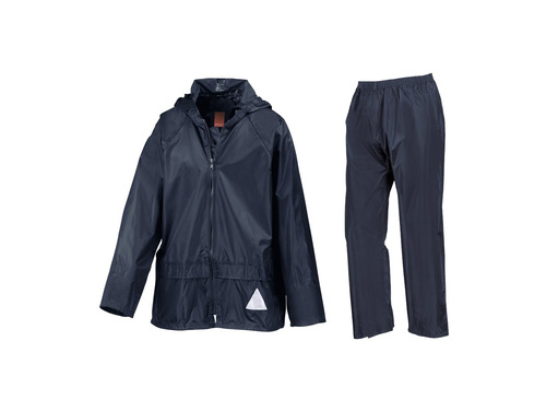 Rain Coat for Men Waterproof Raincoat with Pants Polyester Double Layer Rain  Coat For Men Bike