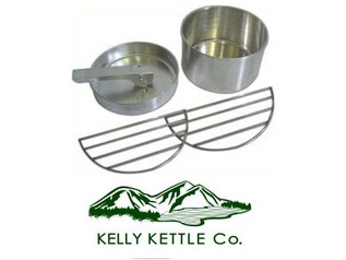 Kelly Kettle Large/Medium Cook Set (Stainless Steel)