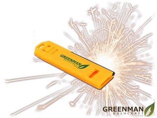 Greenman Bushcraft Fire Whistle Survival Tool