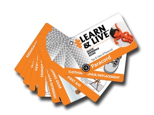 Live and Learn Paracord Cards