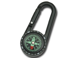 Clip on Carabiner Compass