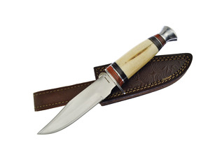 Traditional Bone Handle Bowie Knife