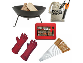 Fire Pit Cooking and Safety Kit